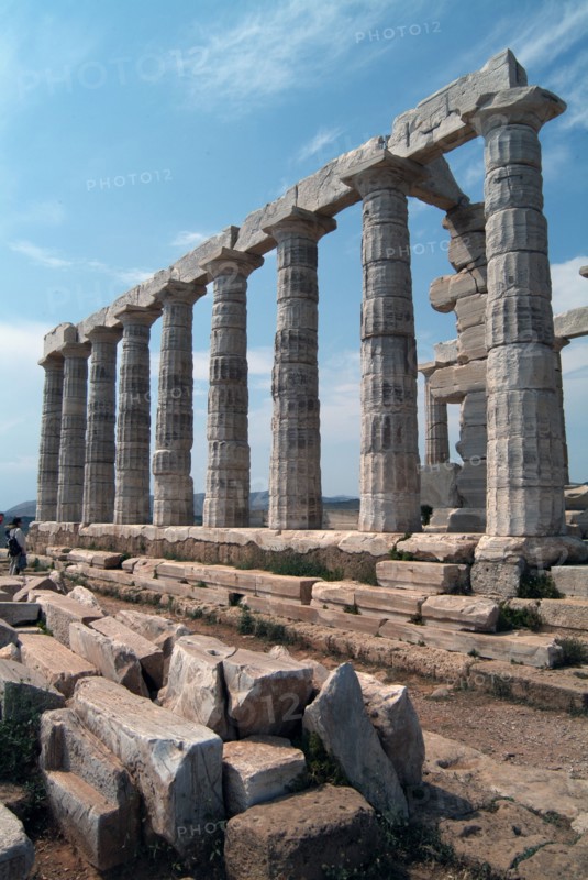 Sounion, Greece, 2003. Creator: Ethel Davies.