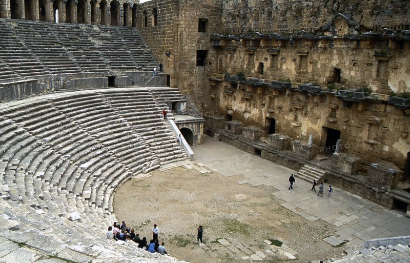 Aspendos, Turkey, 2019. Creator: Ethel Davies.