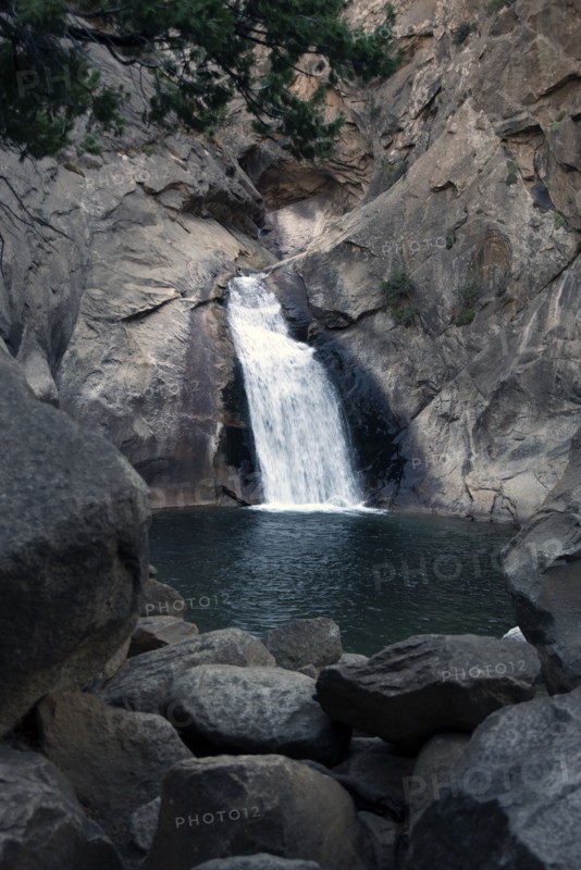 Roaring River Falls, Kings Canyon, California, USA, 2022. Creator: Ethel Davies.