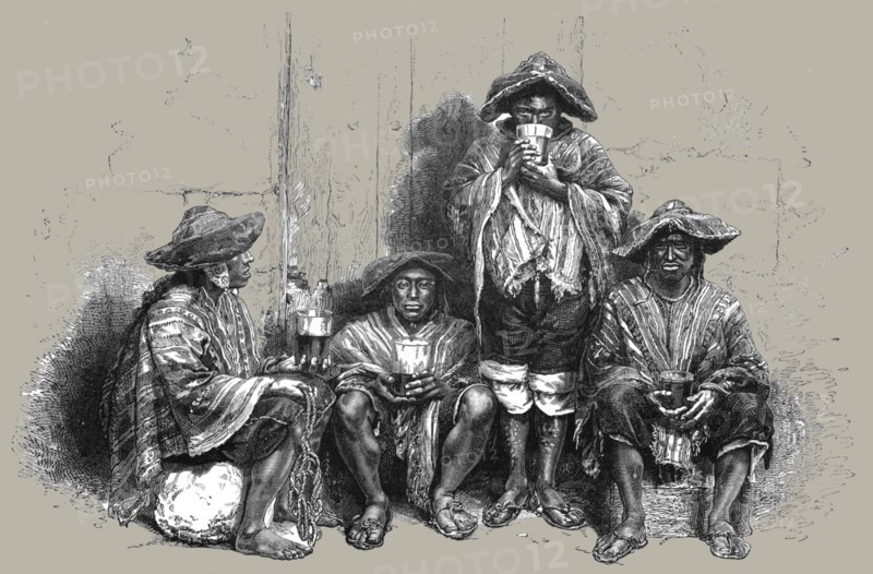 'Indian workmen; About the Chincha Islands', 1875. Creator: Unknown.