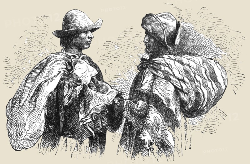'Emigrants from Bolivia; About the Chincha Islands', 1875. Creator: Unknown.