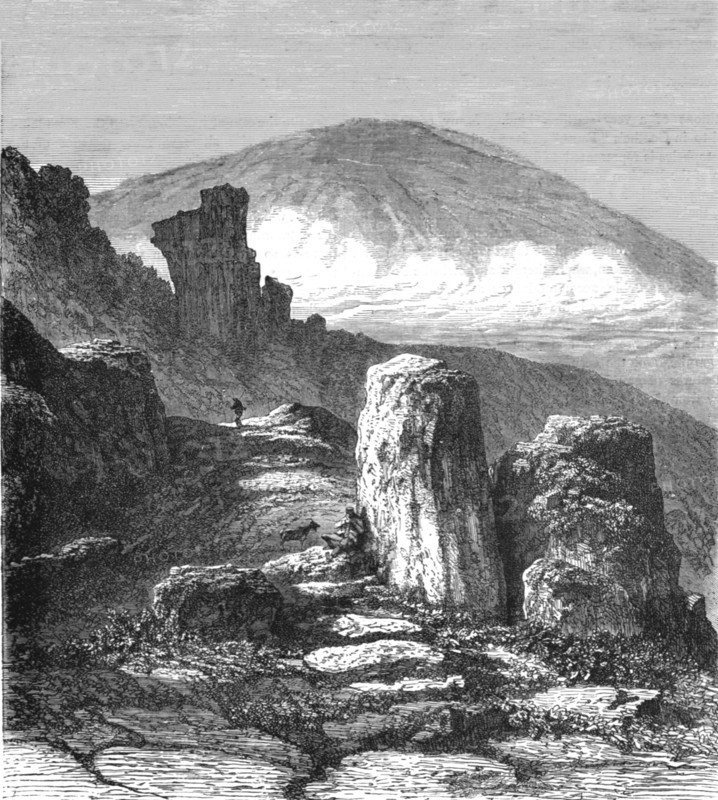 ''The Brocken; From Alsace to the Hartz', 1875. Creator: Unknown.