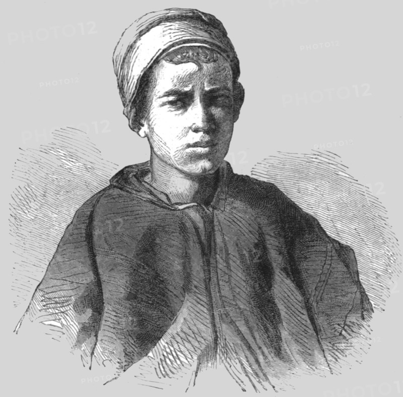 'Young Arab of Djiddah; The Red Sea', 1875. Creator: Unknown.