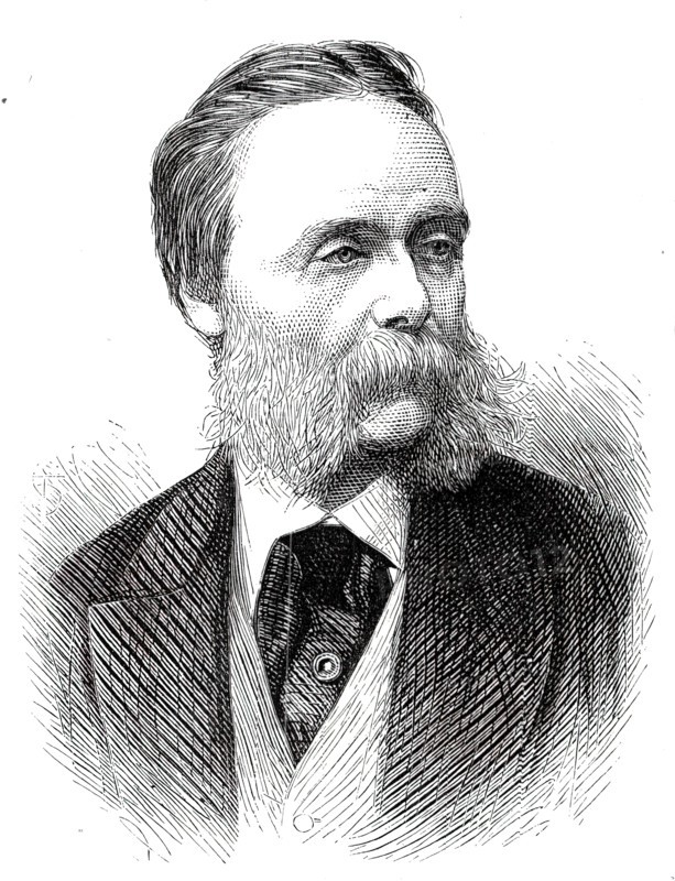 The late Mr. Egron Lundgren, 1876. Creator: Unknown.