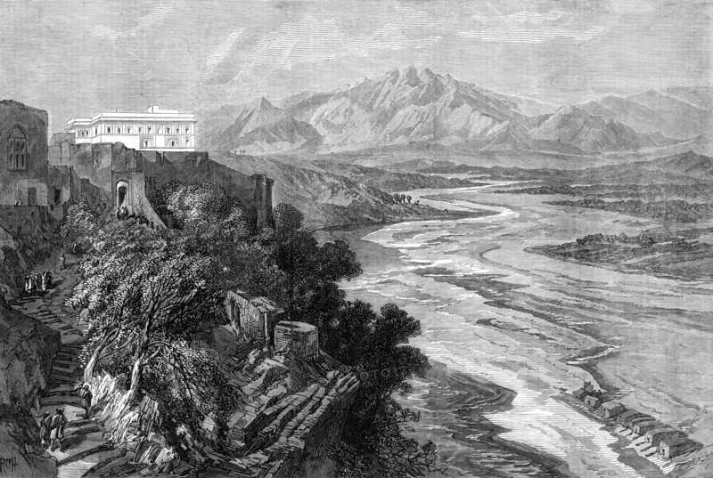 The Royal Visit to India: Jumoo, Cashmere, visited by the Prince of Wales, 1876. Creator: RCH.
