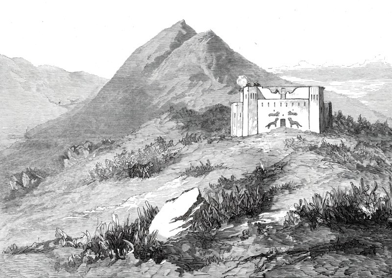 The Royal Visit to India: the Prince of Wales's first tiger - second shot...1876. Creator: Unknown.
