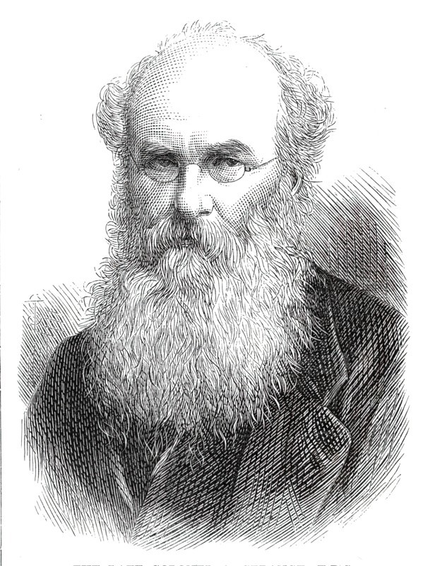 The late Colonel A. Strange, F.R.S., 1876. Creator: Unknown.