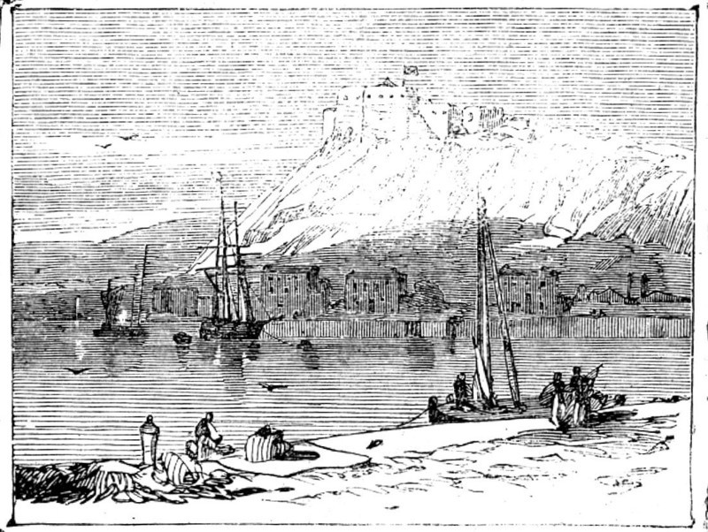 Fort Roule, Cherbourg, 1858. Creator: Unknown.