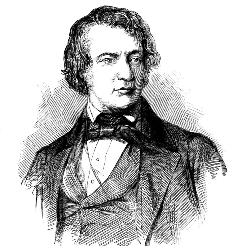 The Hon. Charles Sumner, U.S. Senator for Massachusetts, 1858. Creator: Unknown.