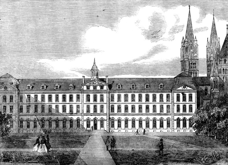 Caen College, 1858. Creator: Unknown.