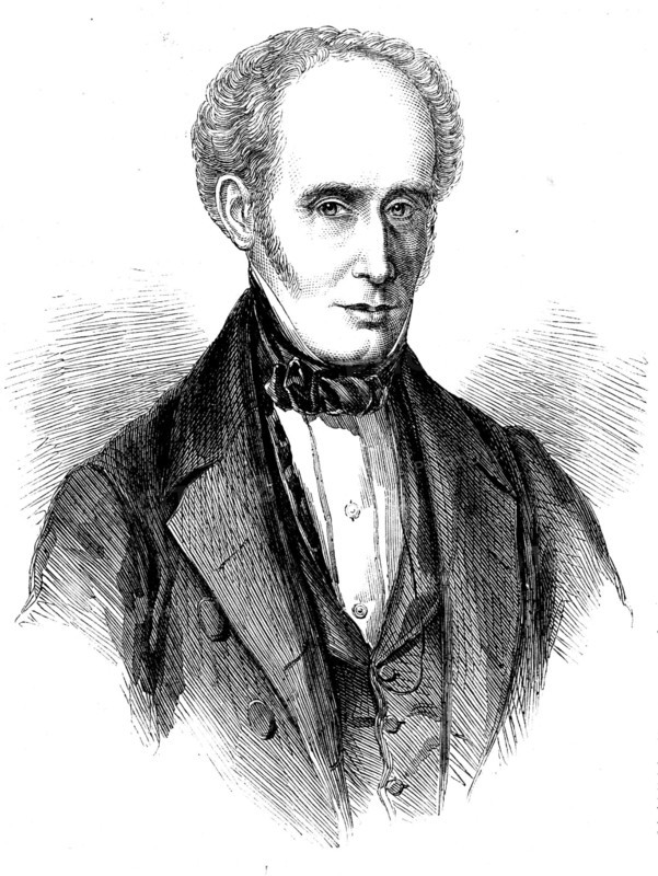 The Late Mr. George Combe, 1858. Creator: Unknown.
