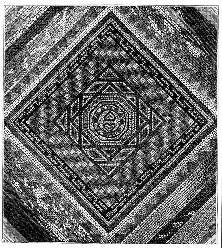 Tesselated Roman Pavement at Dorchester, 1858. Creator: Unknown.