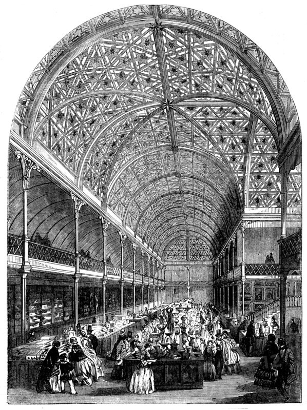 The London Crystal Palace, Regent-Circus, Oxford-Street, 1858. Creator: Unknown.