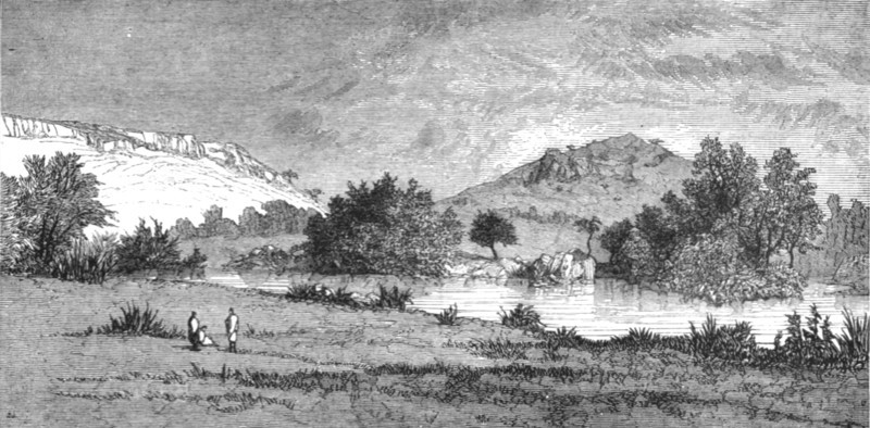 'River Berhan, Abyssinian Plateau; A journey through Soudan and Western Abyssinia..., 1875. Creator: Unknown.