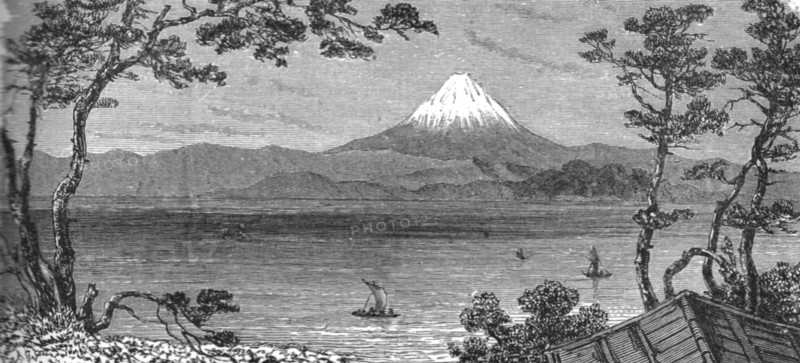 'Fusi-Yama, The sacred mountain of Japan; A European Sojourn in Japan', 1875. Creator: Unknown.