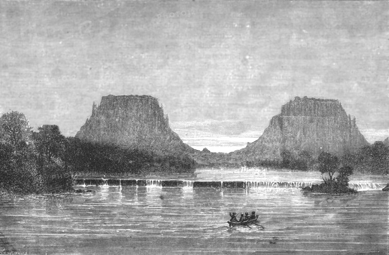 'View of the Upper Senegal; Journey from the Senegal to the Niger', 1875. Creator: Unknown.