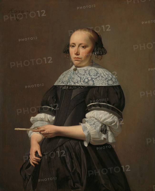 Elisabeth van Kessel (1640-1717), Wife of Willem Jacobsz Baert, 1671. Creator: Caesar Boëtius van Everdingen.