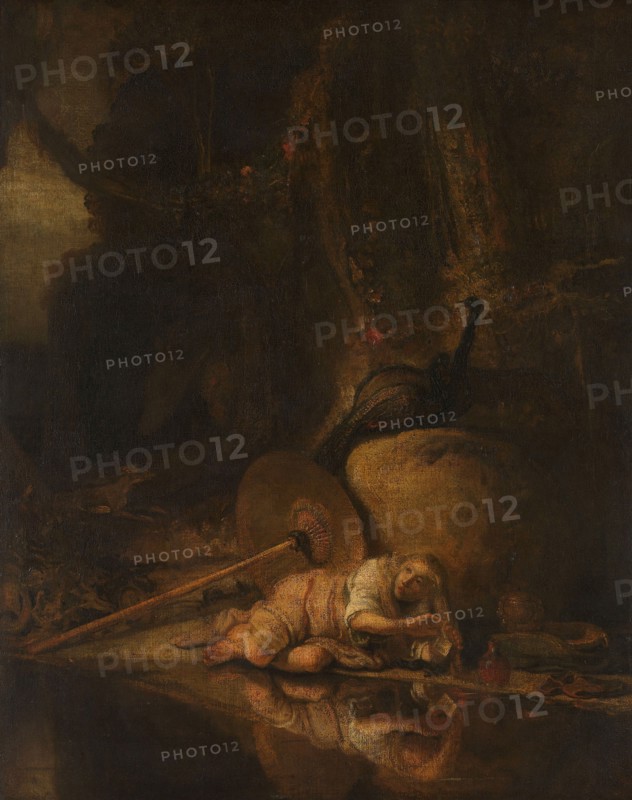 Hera Hiding during the Battle of the Gods and Giants, after c.1643. Creator: Govaert Flinck.