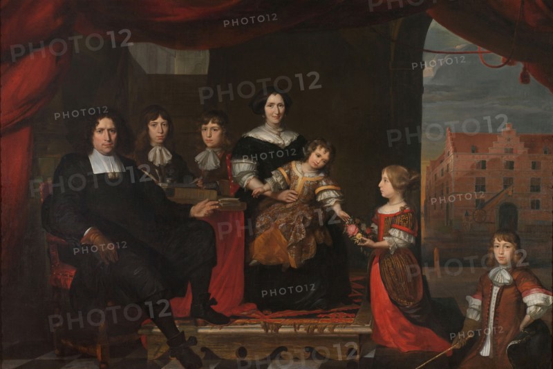 Reyer Reyersz van der Burch (1630-1695), Ammunition Officer attached to the Arsenal of the States-Ge Creator: Cornelis de Man.