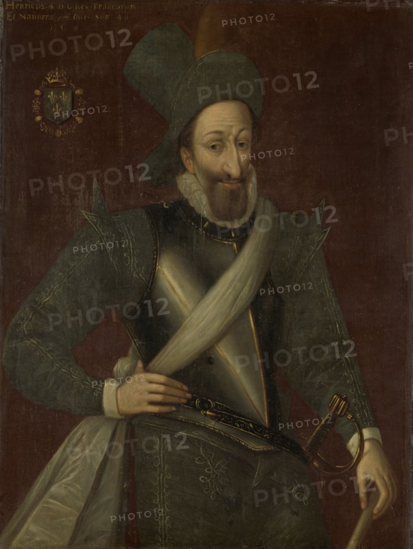 Henri IV (1553-1610), King of France, 1592. Creator: Jacob Bunel.