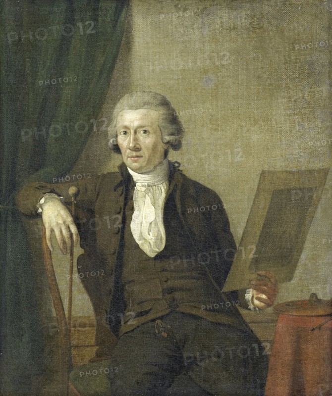 Egbert van Drielst (1745-1818), Painter, 1785-1793. Creator: Jan Ekels the Younger.