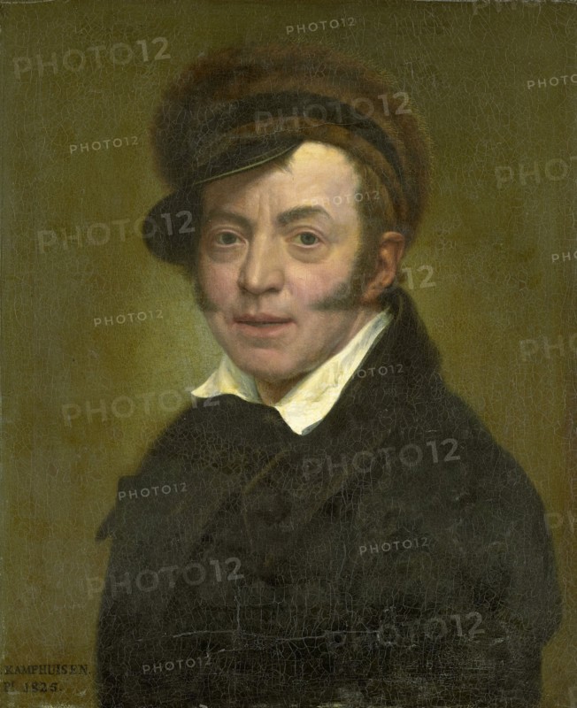 Self-Portrait, 1825. Creator: Jan Kamphuysen.