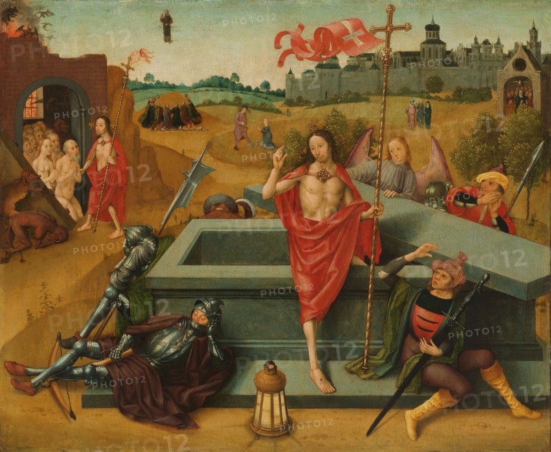 Resurrection of Christ, c.1485-c.1500. Creator: Master of the Amsterdam Death of the Virgin.