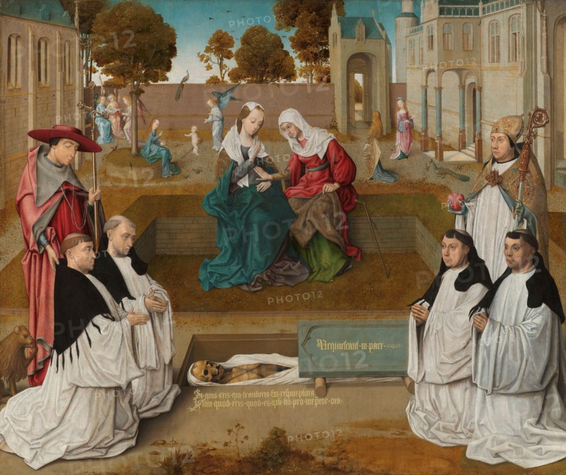 Memorial tablet, c.1500. Creator: Master of the Spes Nostra.