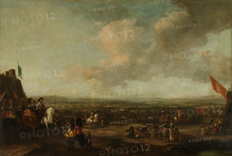 Frederick Henry at the Surrender of Maastricht, 22 August 1632, 1633-1680. Creator: Pieter Wouwerman.