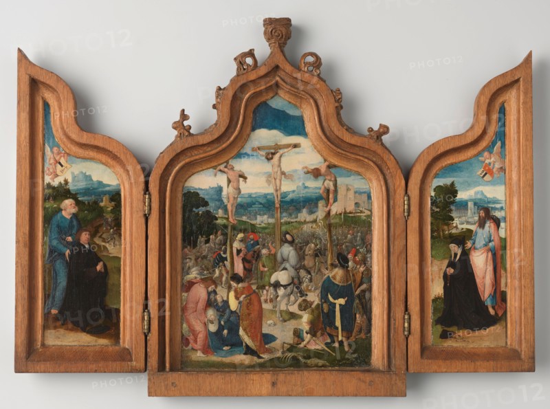 Triptych, c.1525. Creator: Pseudo-Jan Wellens de Cock.