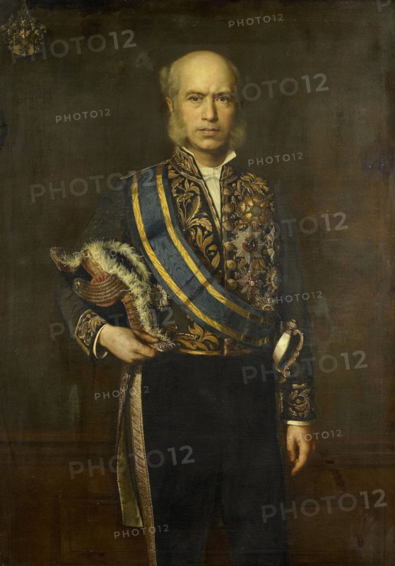 Johan Wilhelm van Lansberge (1830-1906). Gouverneur-generaal (1875-1880), 1887. Creator: Andries van den Berg.