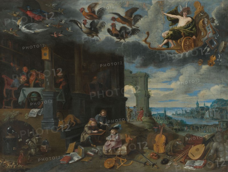 The Children of the Planet Mercury, c.1645. Creator: Jan Brueghel the younger.