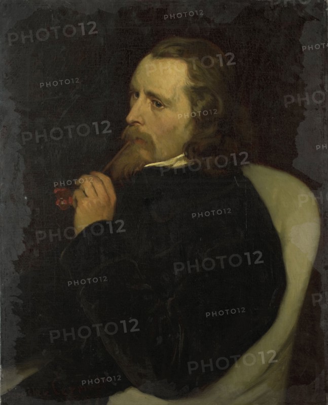 Guillaume Anne van der Brugghen (1812-91), Painter, 1857. Creator: Jaroslav Cermak.