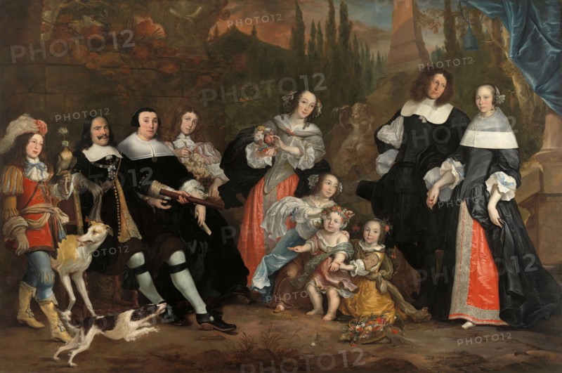 Michiel de Ruyter and his Family, 1662. Creator: Juriaen Jacobsz.