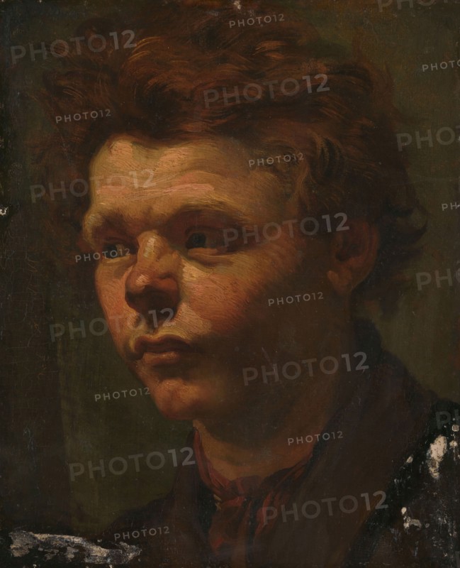 Portrait Study, 1856. Creator: Matthijs Maris.