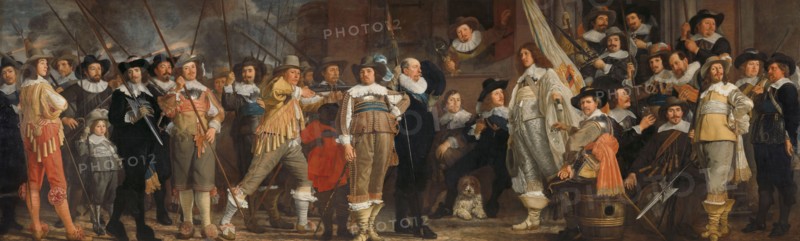 Militia Company of District VIII under the Command of Captain Roelof Bicker, c.1640-c.1643. Creator: Bartholomeus van der Helst.