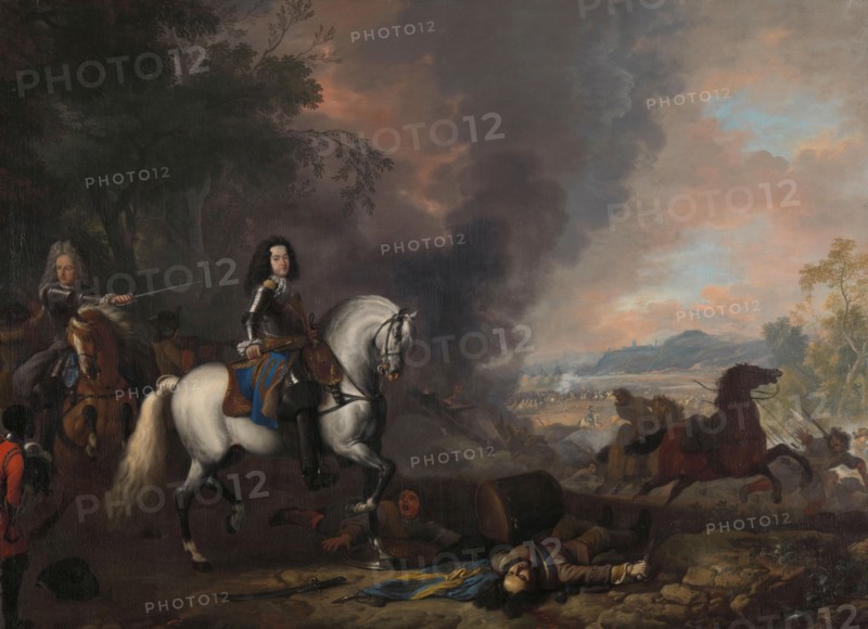 Henry Casimir II, Prince of Nassau-Dietz, in a Battle, 1692. Creator: Jan van Huchtenburg.