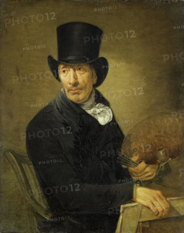 Pieter Barbiers Pz (1748-1842), Painter, 1810-1830. Creator: Jean Augustin Daiwaille.