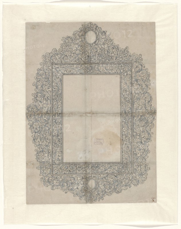 Design for a sculpted frame, c.1680-c.1700. Creator: Anon.
