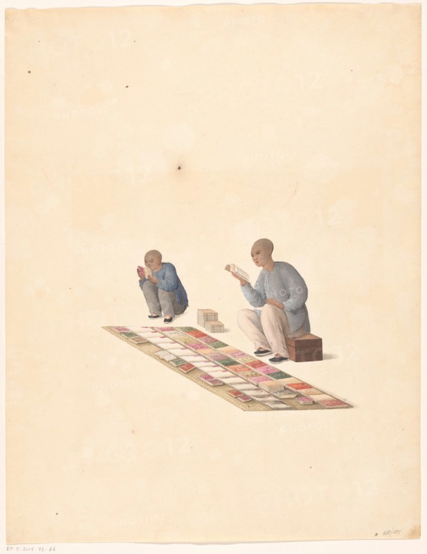 Chinese bookseller, 1805 or later.  Creator: Anon.