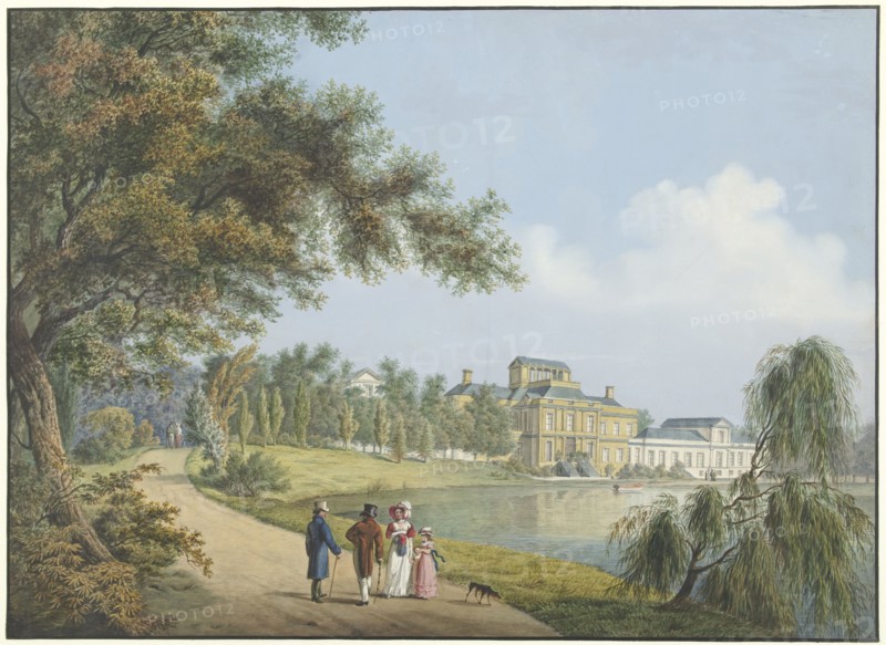 View of the Soestdijk Palace, 1784-1828. Creator: Cornelis de Kruyff.