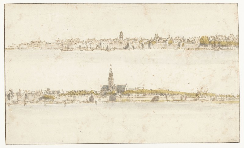 Two faces on Antwerp (?), 1633-1687. Creator: Gillis Neyts.