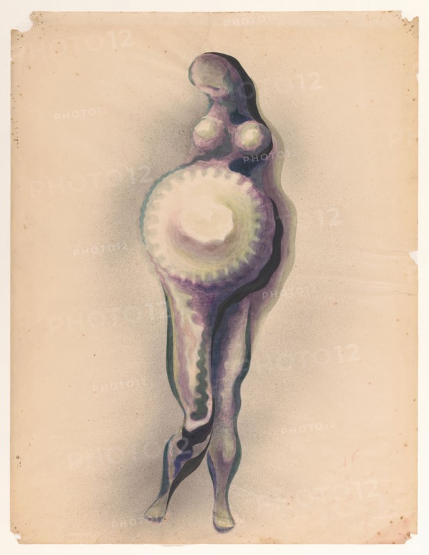Pregnant woman, c.1920. Creator: Jacob Bendien.
