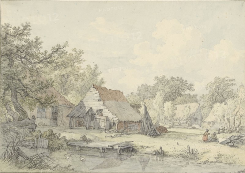 On the Amstelveen road, 1776-1822. Creator: Jan Hulswit.