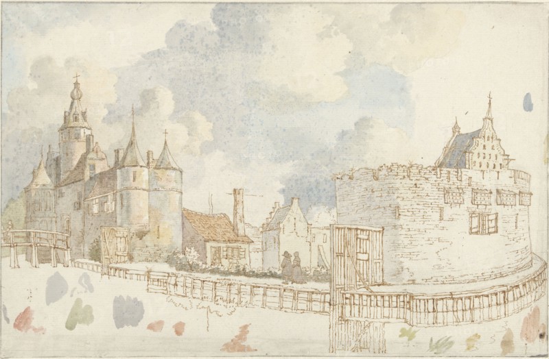 Marquette Castle, 1776-1822. Creator: Jan Hulswit.
