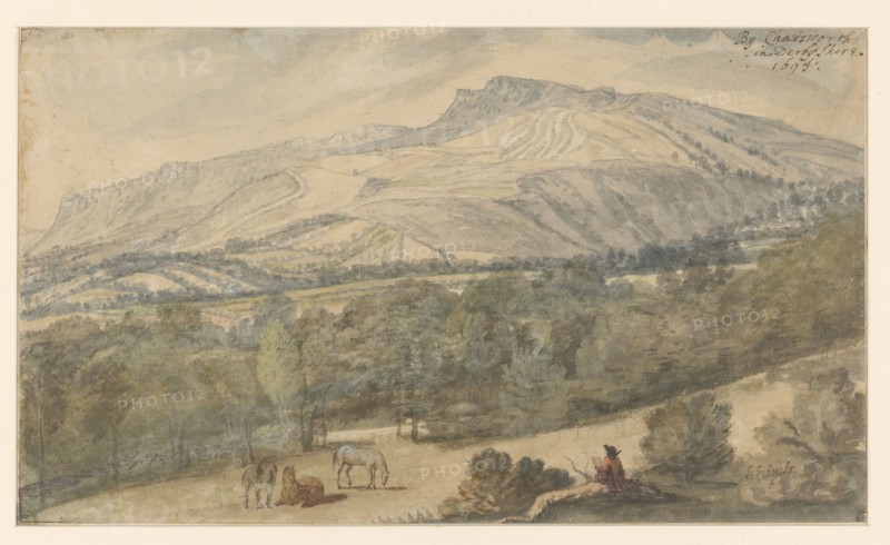 By Chatsworth in Derbyshire, 1694. Creator: Jan Siberechts.