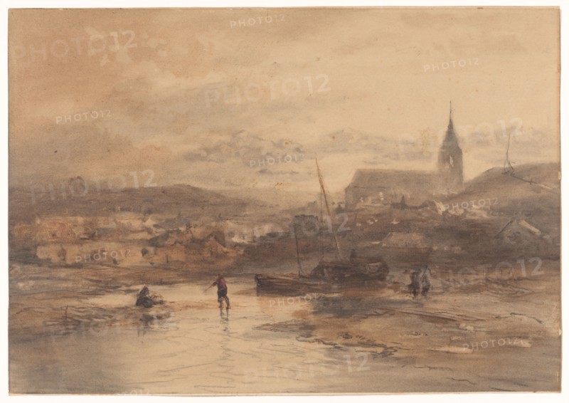Landscape, 1823-1876. Creator: Salomon Leonardus Verveer.