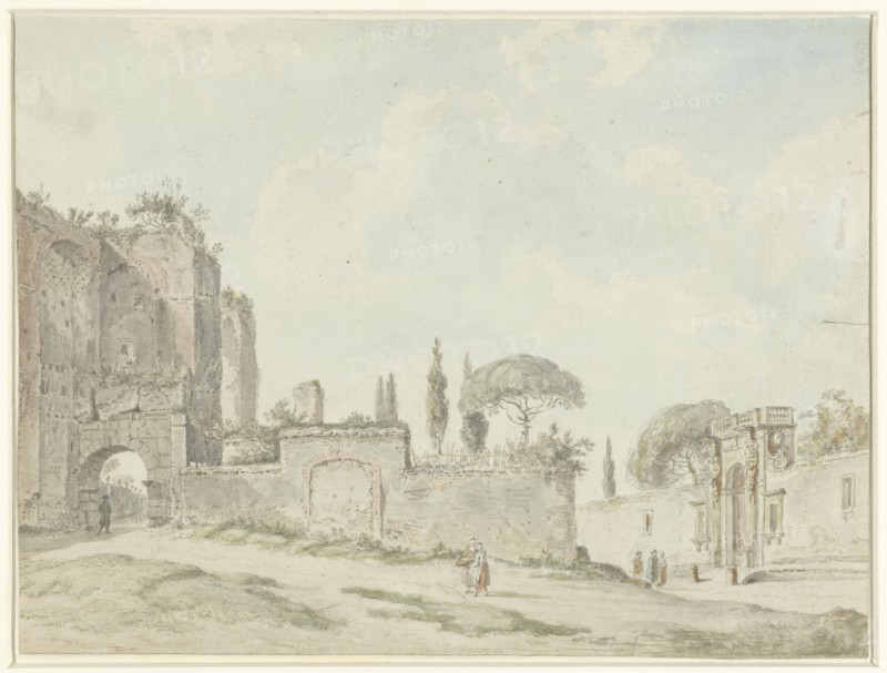 View at Rome, 1779. Creator: Anon.