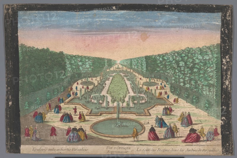 View of the Salle des Festins in the garden of Versailles, 1700-1799. Creator: Anon.