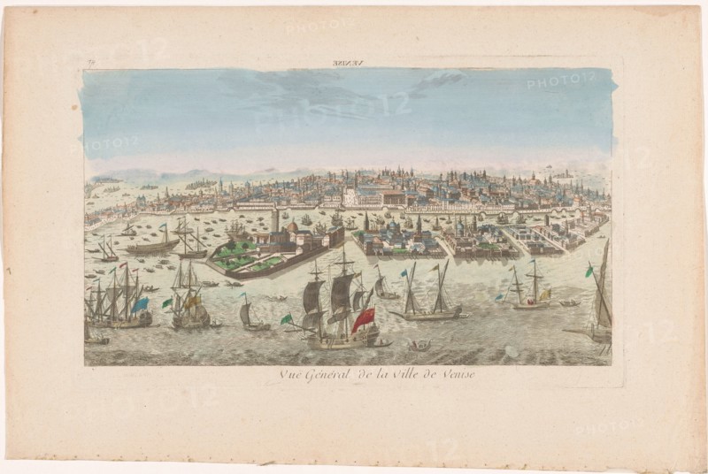 View of the city of Venice, 1700-1799. Creator: Anon.